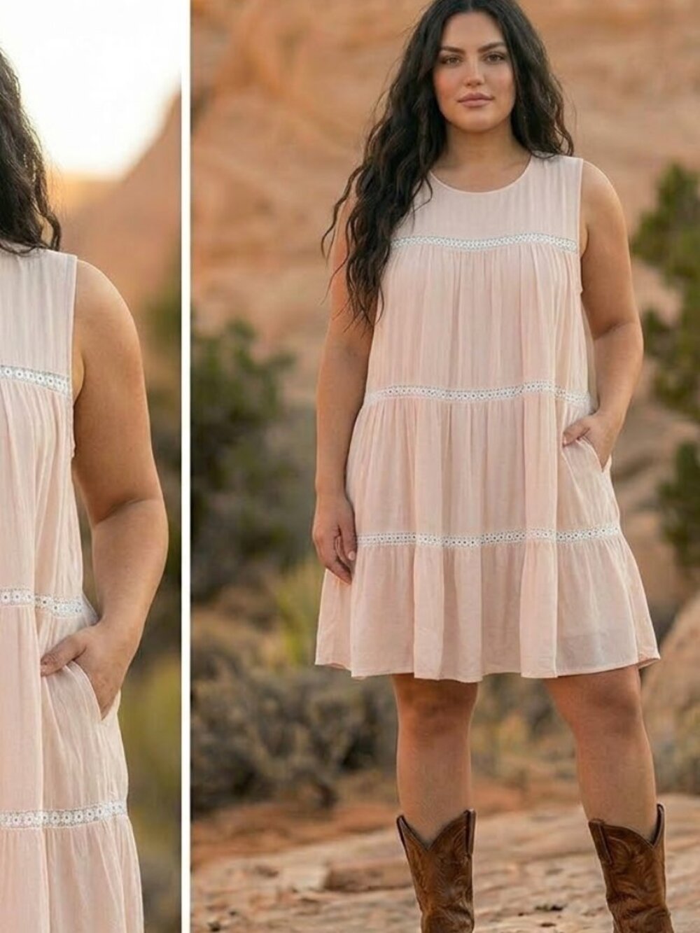 Urban Outfitters Little White Lies Prairie Dress Size Medium